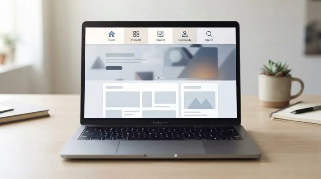 website navigatie verbeteren